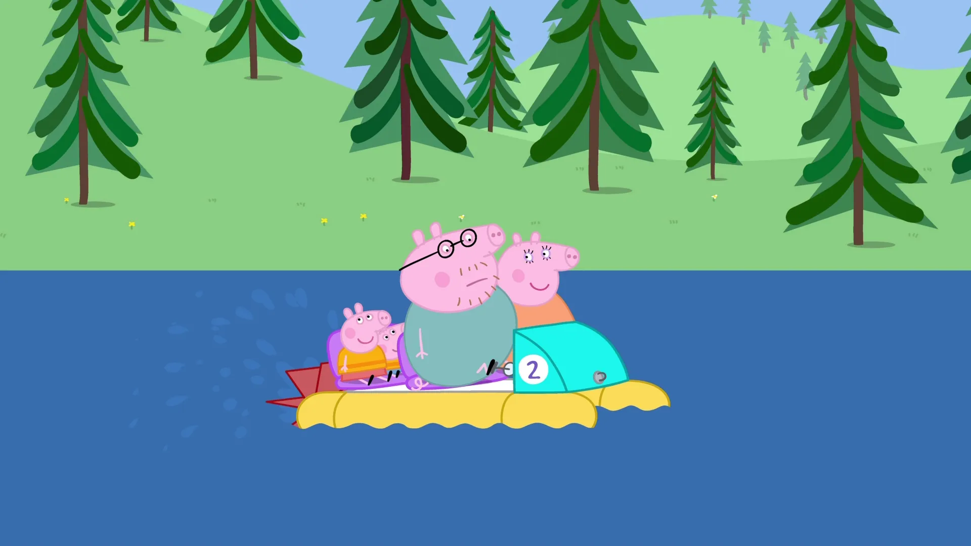 thumbnail - S6:E5 Going Boating / Mr. Bull in a China Shop / Fruit / George's Balloon
