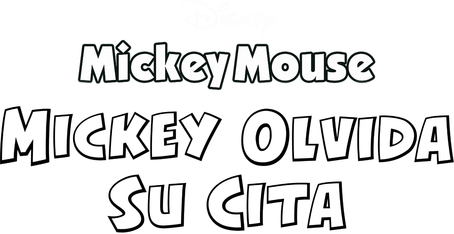 Mickey olvida su cita