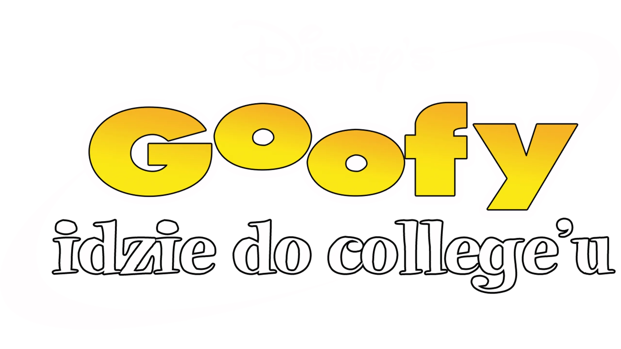 Goofy idzie do college'u