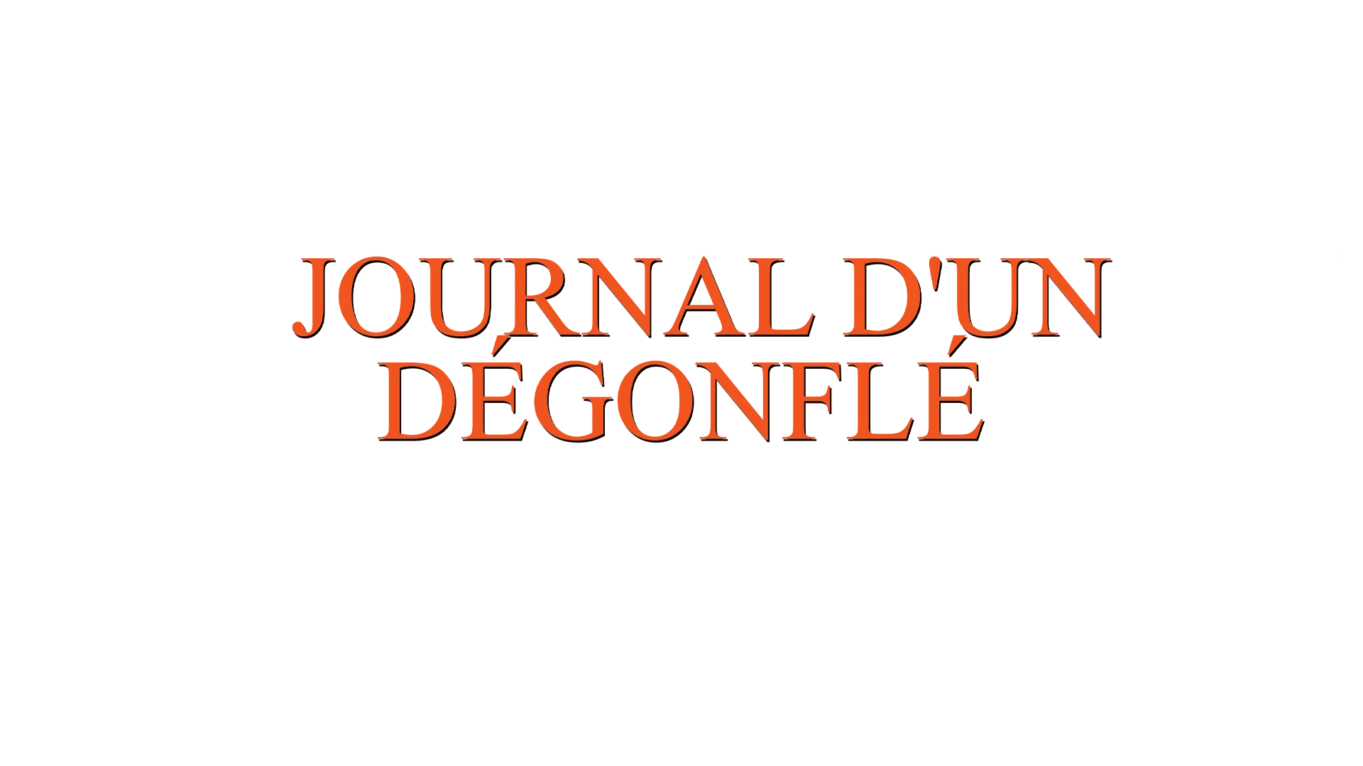 Journal d'un dégonflé : Un looong voyage