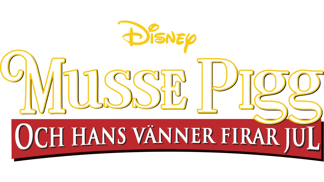 Musse Pigg och hans vänner firar jul