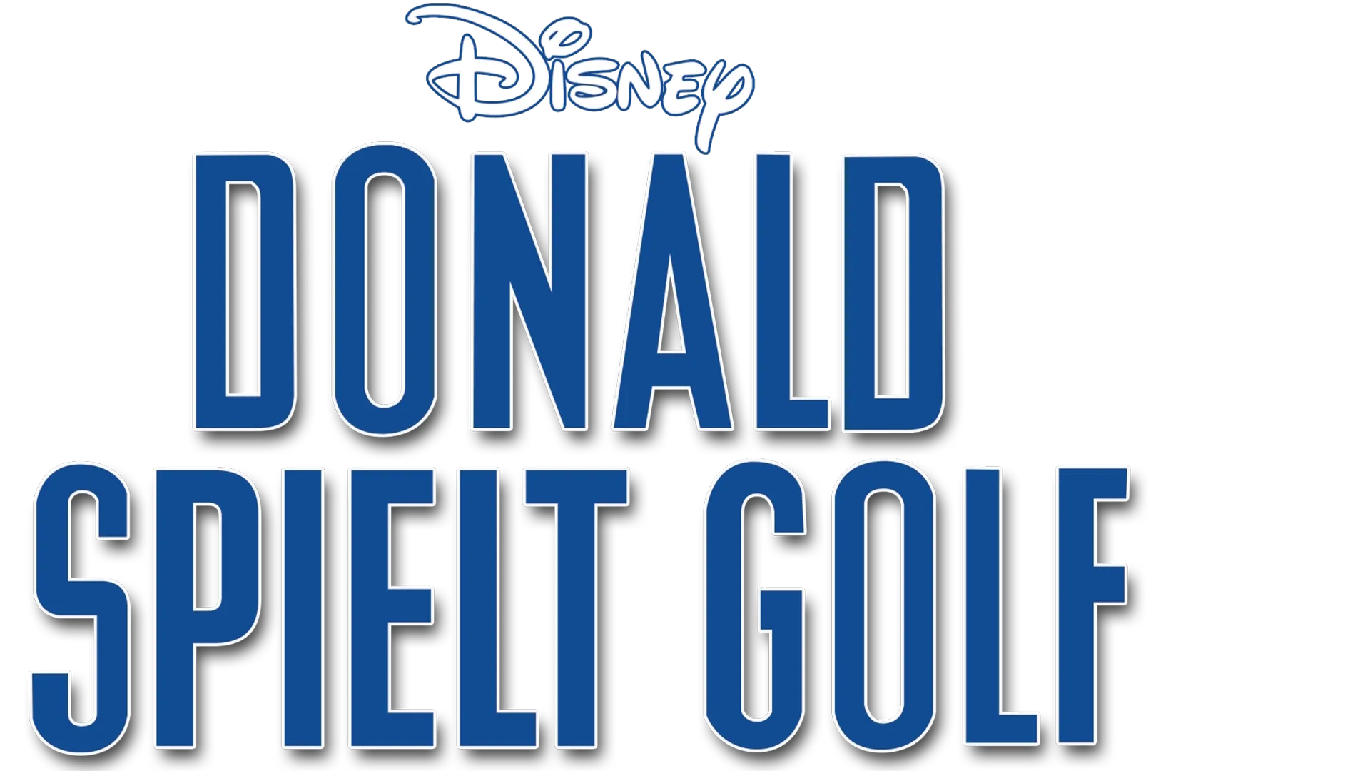 Donald spielt Golf