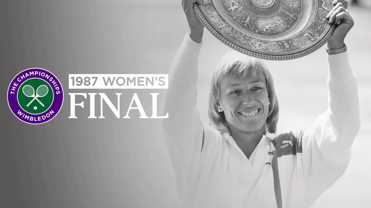 1987 Women's Wimbledon Final | Watch on Disney+