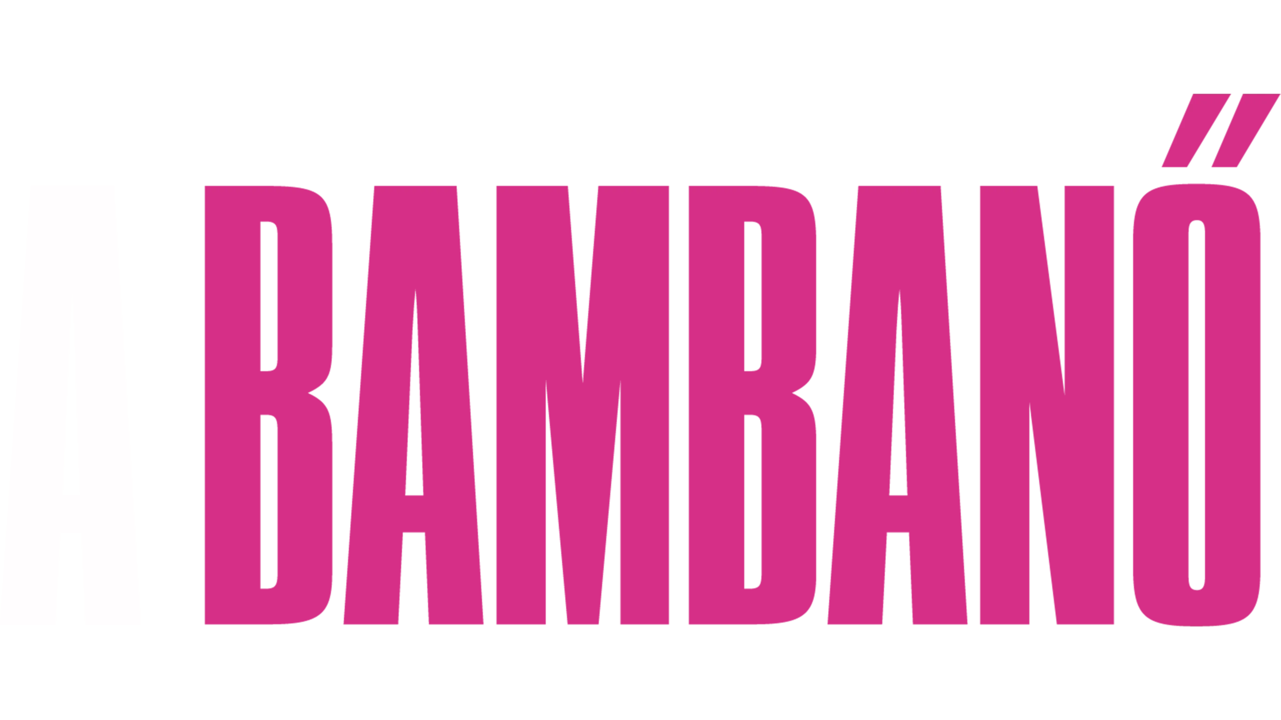 A bambanő