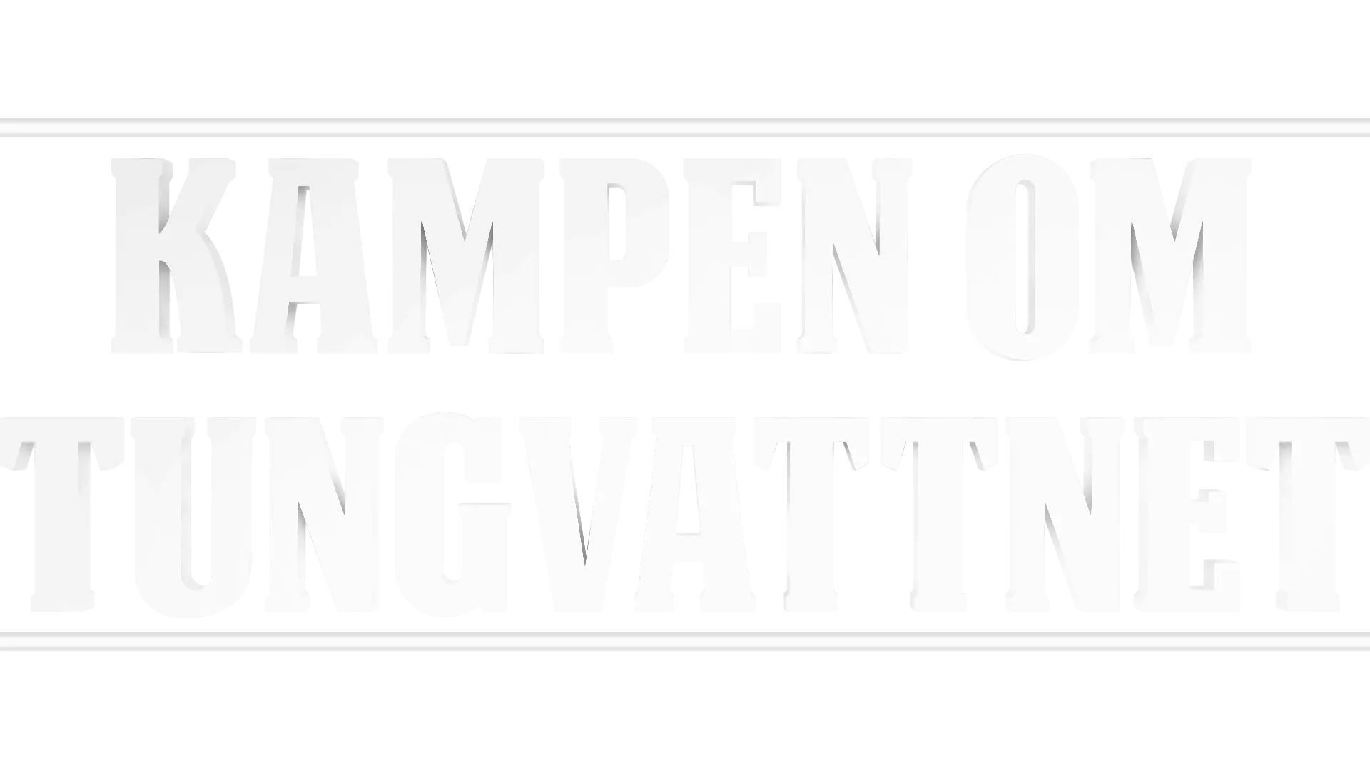 Kampen om tungtvannet