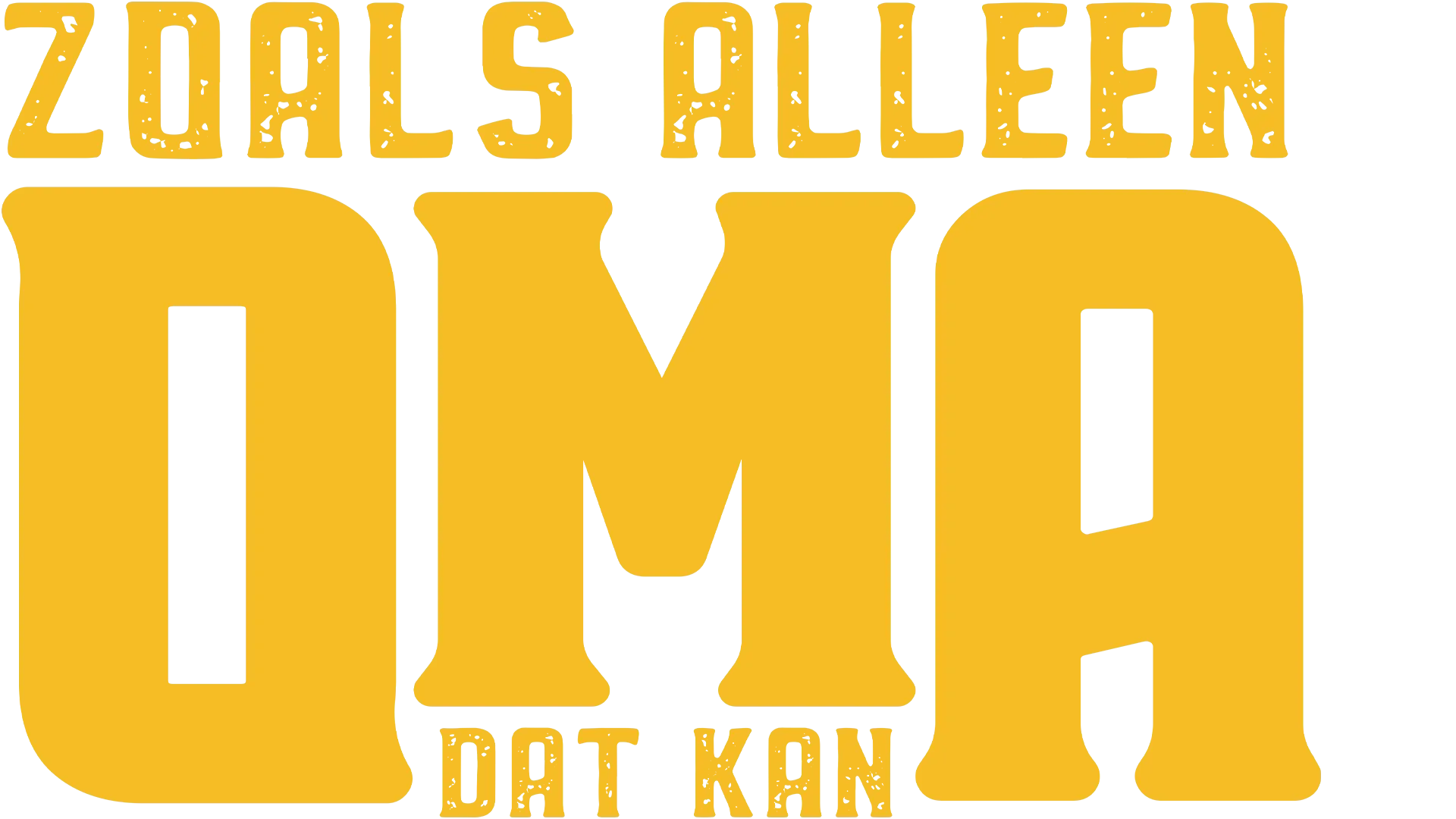 Zoals Alleen Oma Dat Kan