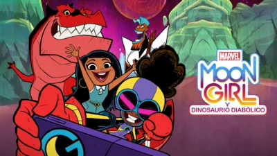 Marvel Moon Girl y Dinosaurio Diabólico