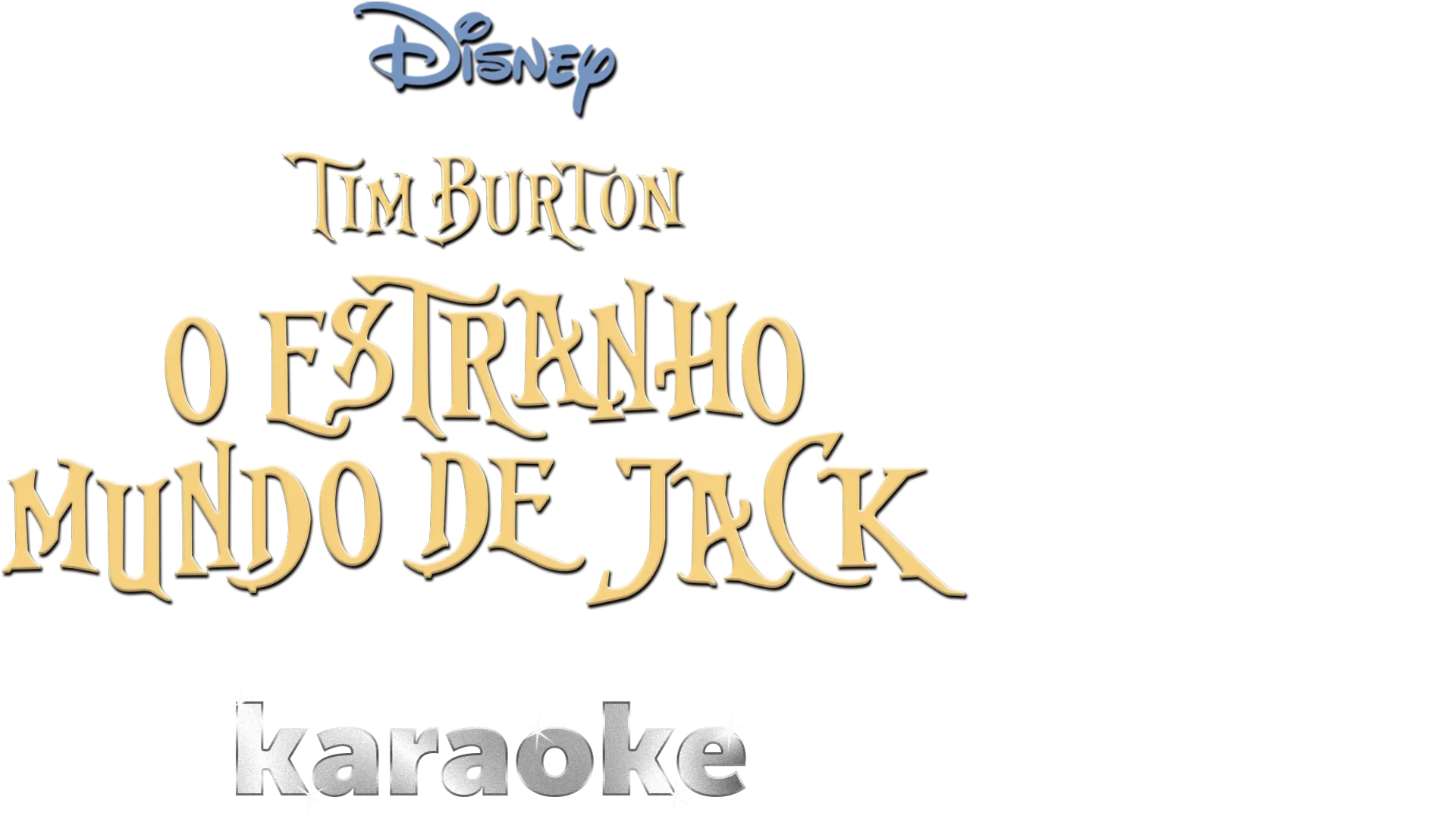 Tim Burton O Estranho Mundo de Jack  karaoke