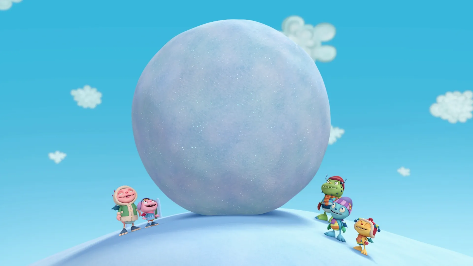 thumbnail - S2:E22 The Abominable Snowball / Henry Hugglemonster’s very special Hugglemas TV Special