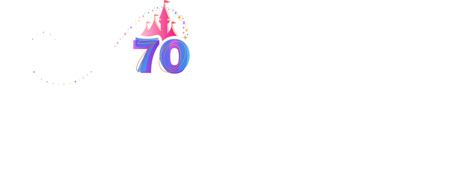 70th Celebration Nighttime Spectaculars | Disneyland Resort