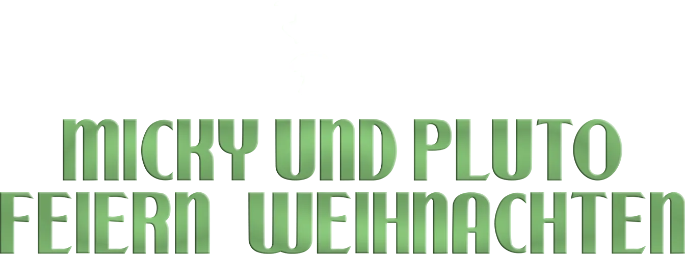 Micky und Pluto feiern Weihnachten