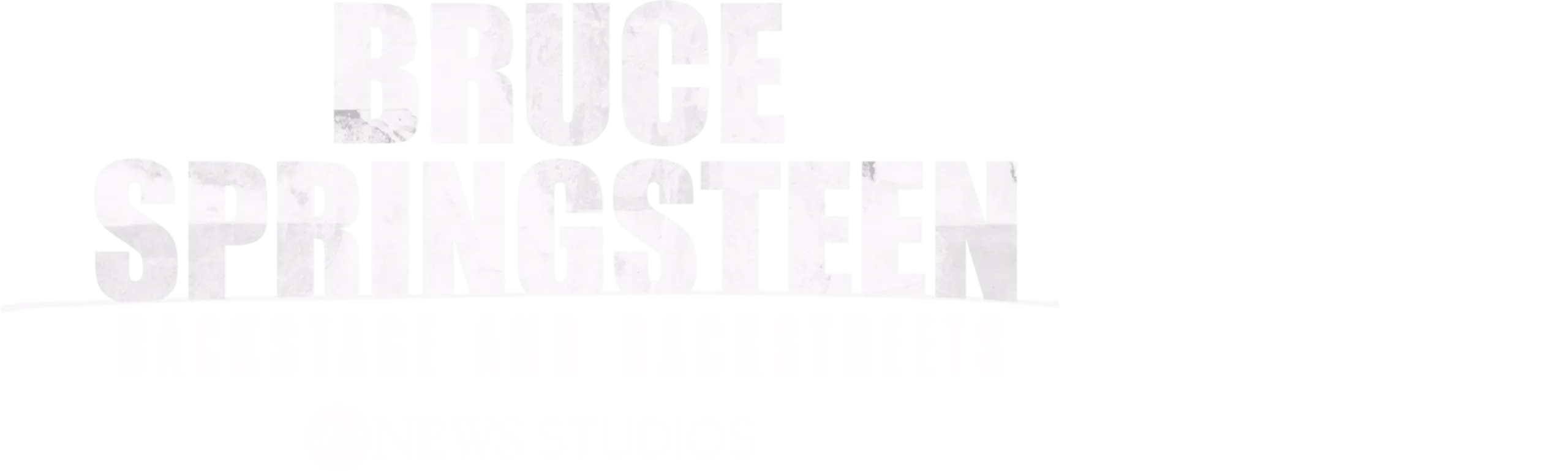 Bruce Springsteen: Backstage and Backstreets