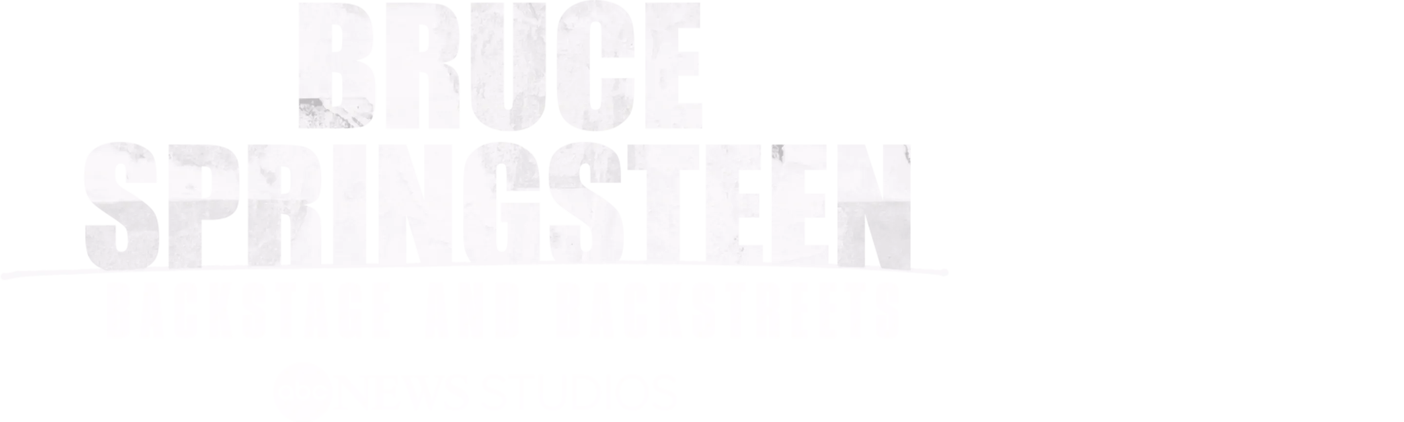 Bruce Springsteen: Backstage and Backstreets