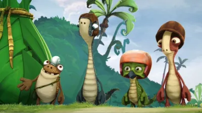 thumbnail - S3:E12 Sleepless in Cretacia / The Walnut Goblin