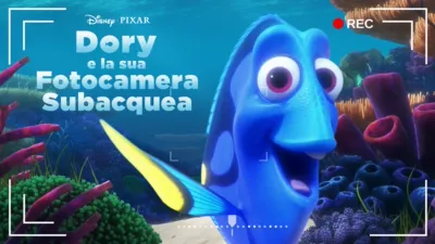 Dory e la sua fotocamera subacquea