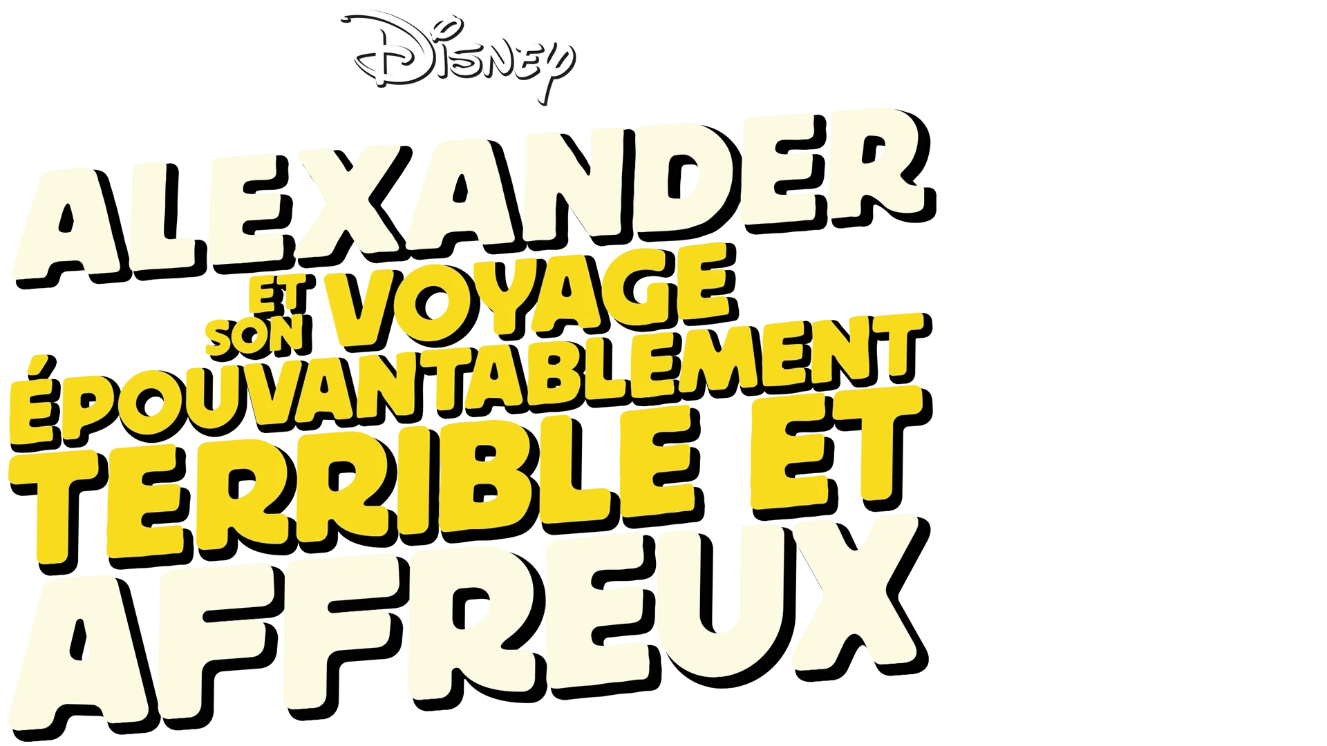 Alexander et son voyage épouvantablement terrible et affreux