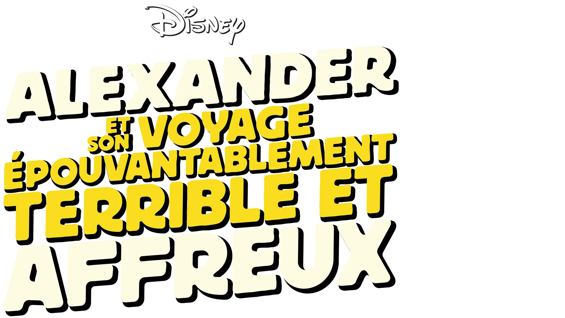 Alexander et son voyage épouvantablement terrible et affreux