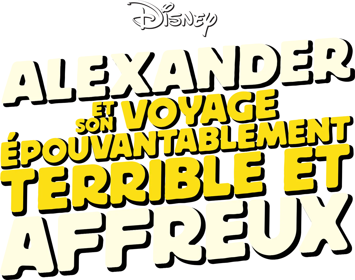 Alexander et son voyage épouvantablement terrible et affreux