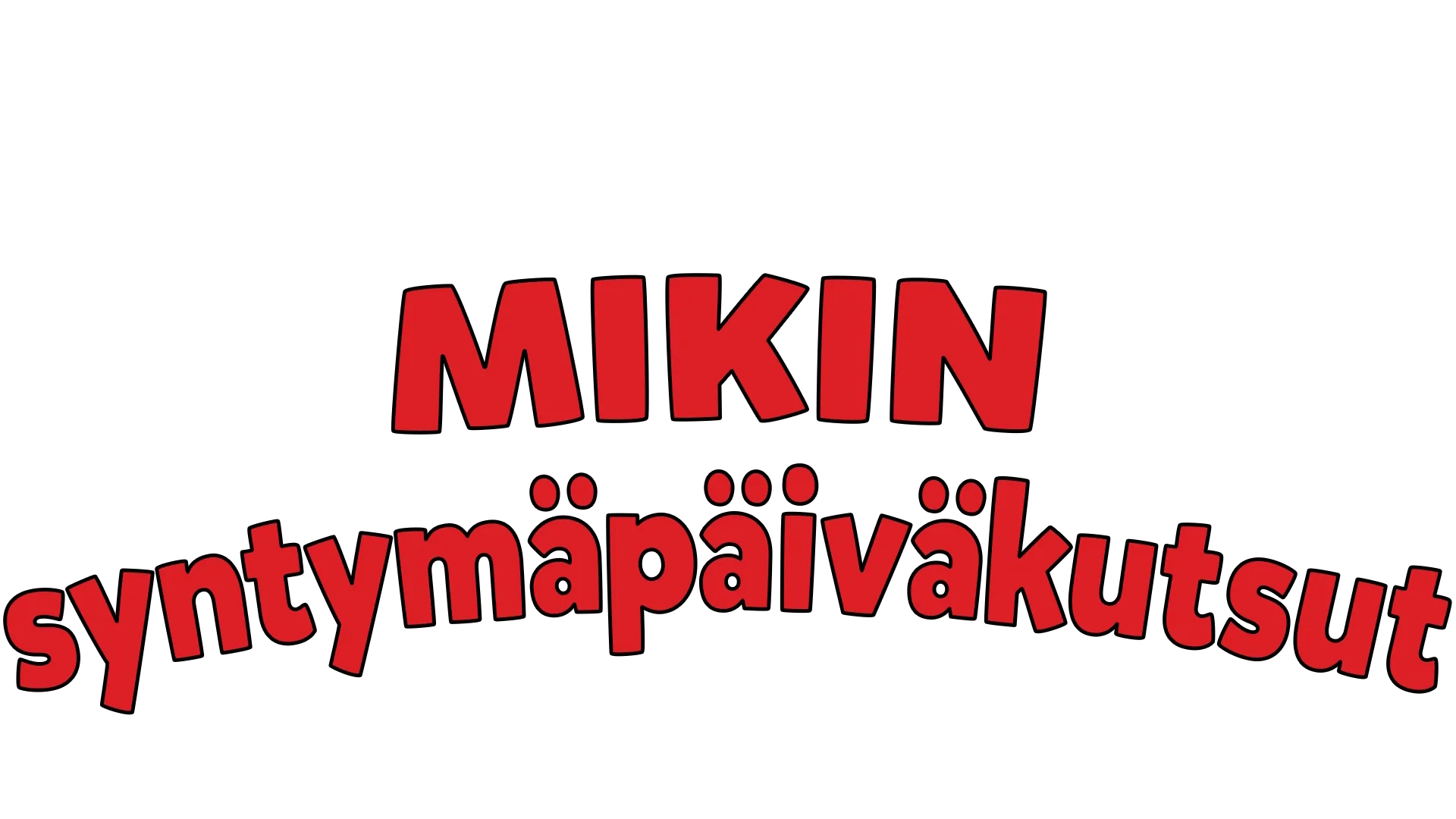 Mikin syntymäpäiväkutsut