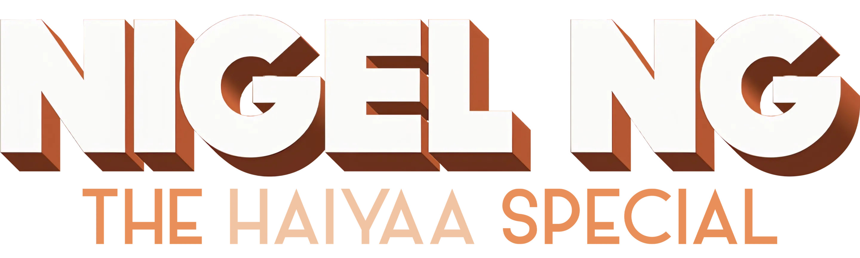 Nigel Ng: The HAIYAA Special