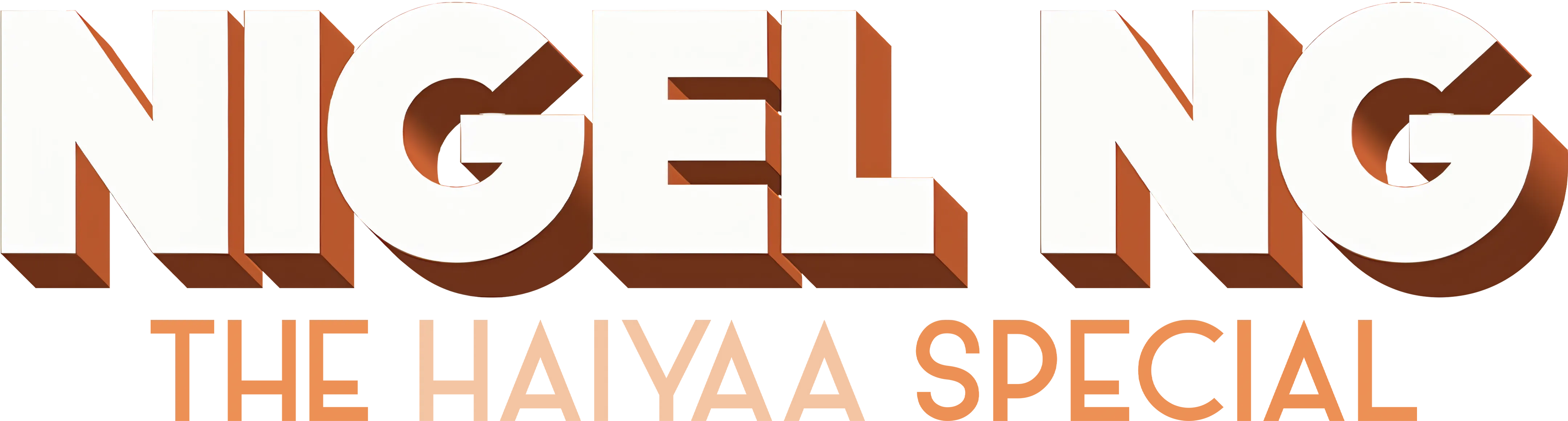 Nigel Ng: The HAIYAA Special