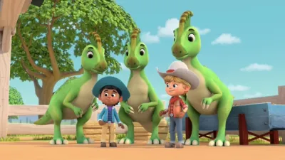 thumbnail - S3:E10 The Polka-Dot Parasaur / Dusty the Digging Dino