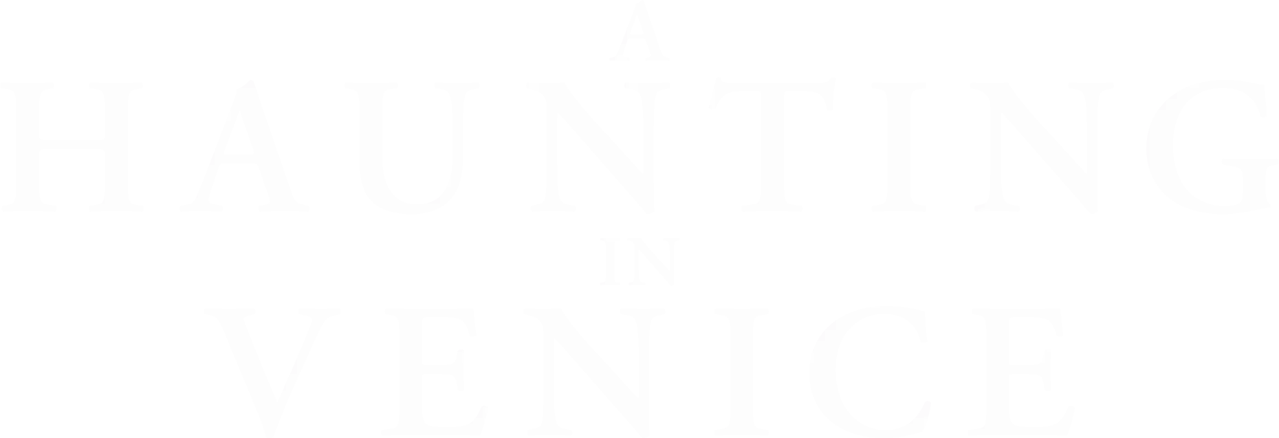 A Haunting in Venice