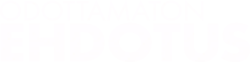 Odottamaton ehdotus