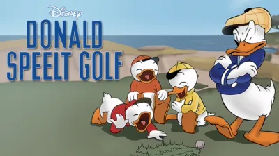 thumbnail - Donald speelt golf