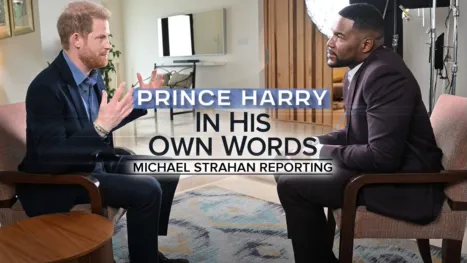 thumbnail - Prince Harry: In His Own Words | Michael Strahan Reporting