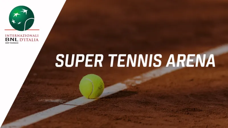 08:00 | WTA Internazionali BNL d'Italia / Supertennis Arena