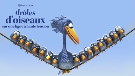 thumbnail - Drôles d'oiseaux sur une ligne à haute tension