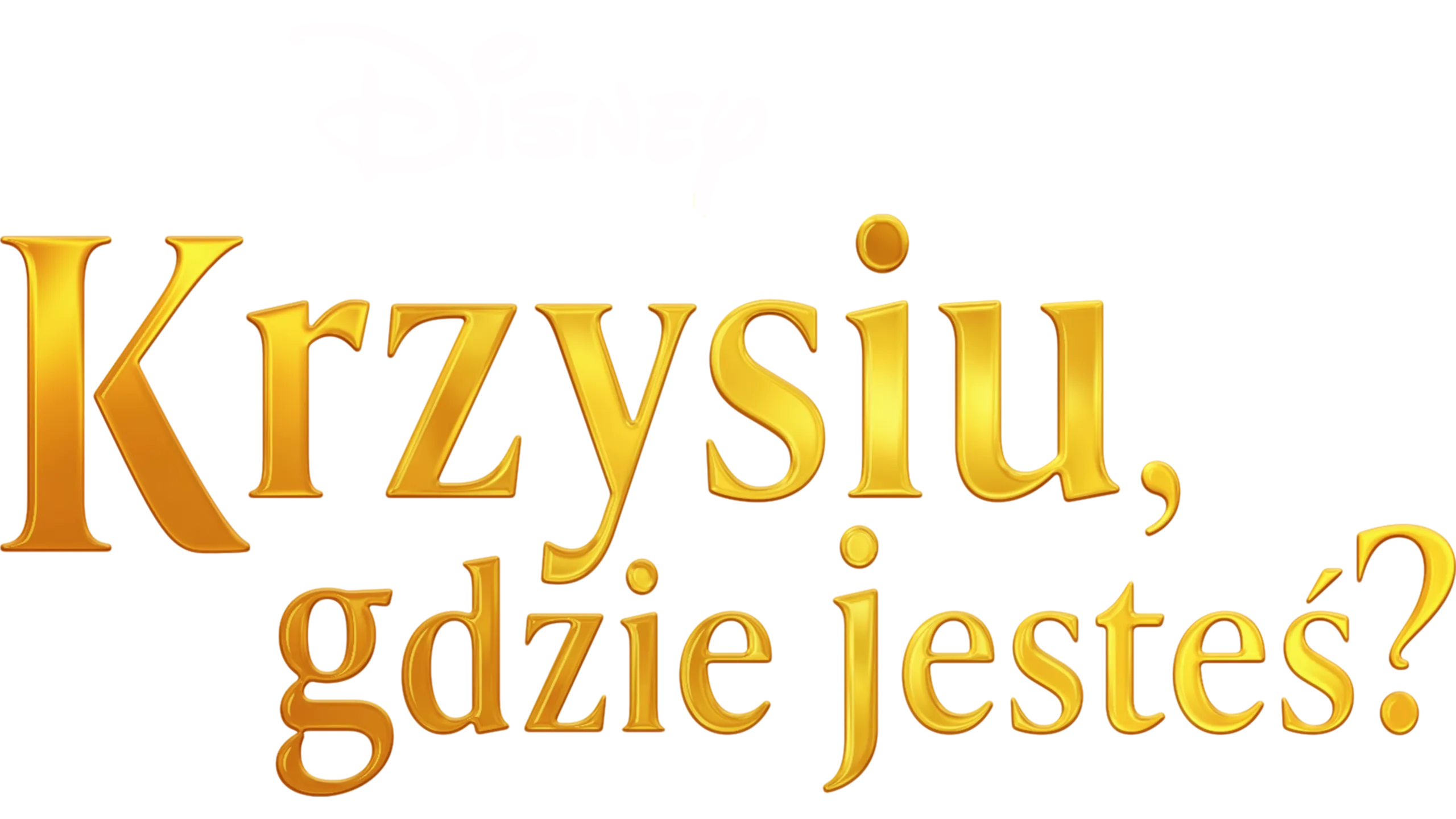 Krzysiu, gdzie jesteś?
