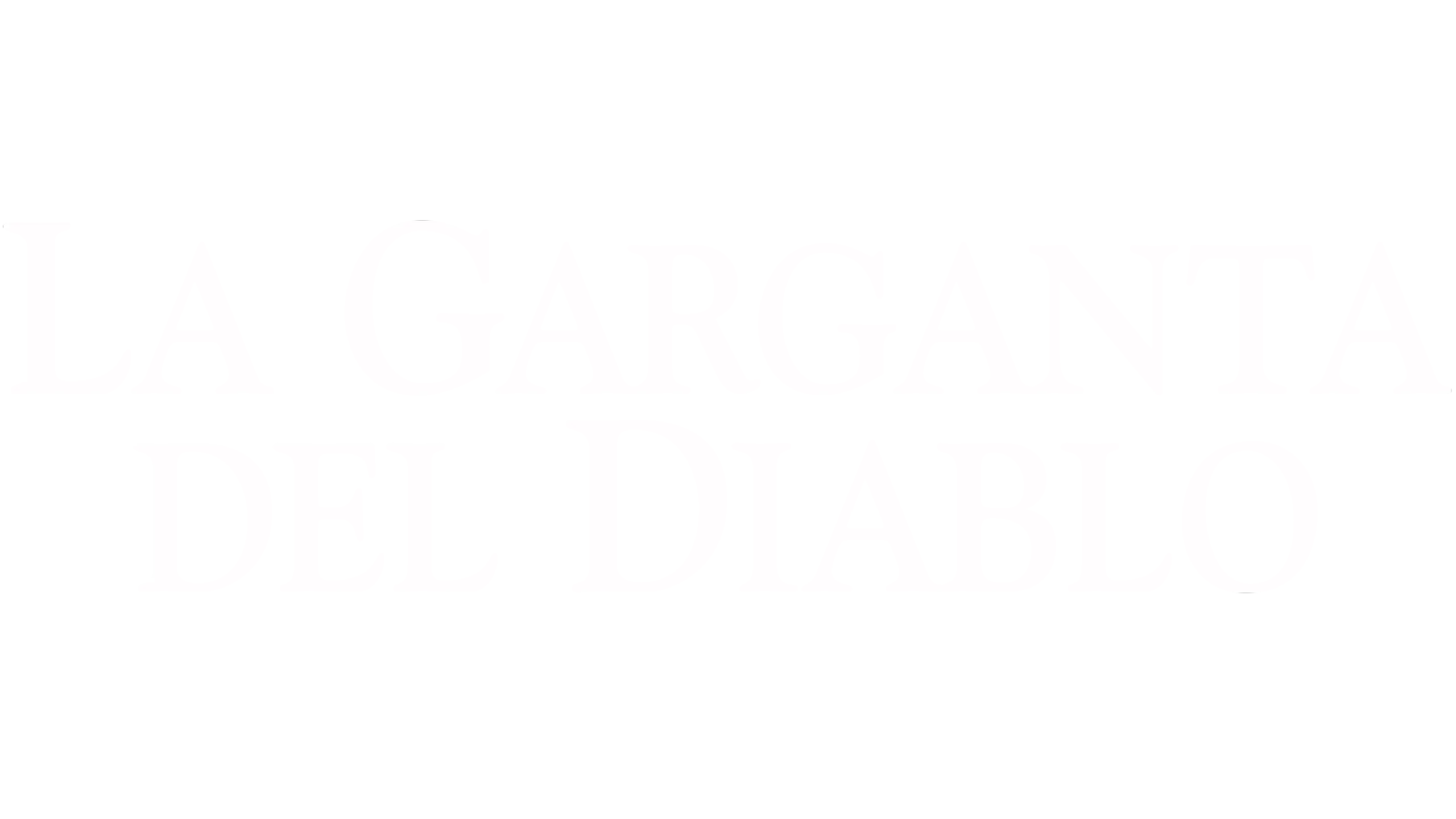 La Garganta Del Diablo