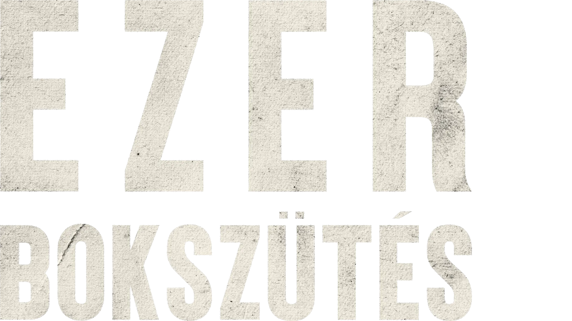 Ezer bokszütés