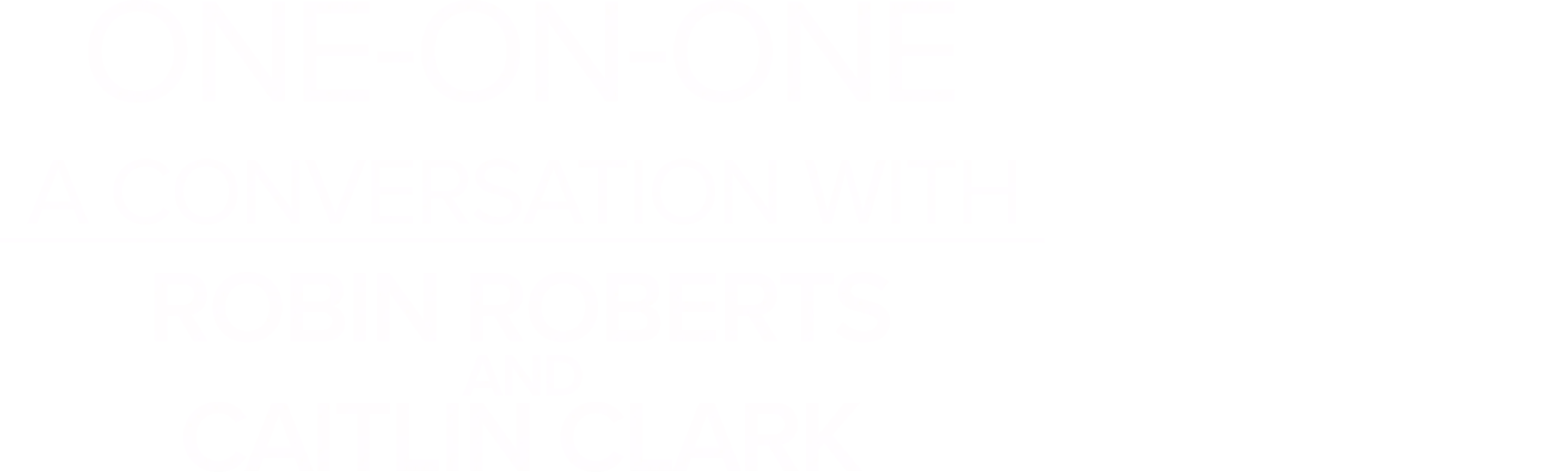 One-on-One: A Conversation with Robin Roberts and Caitlin Clark