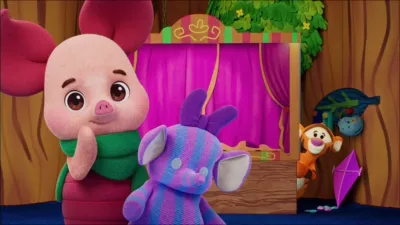 thumbnail - S1:E6 Rainy Day Puppet Show