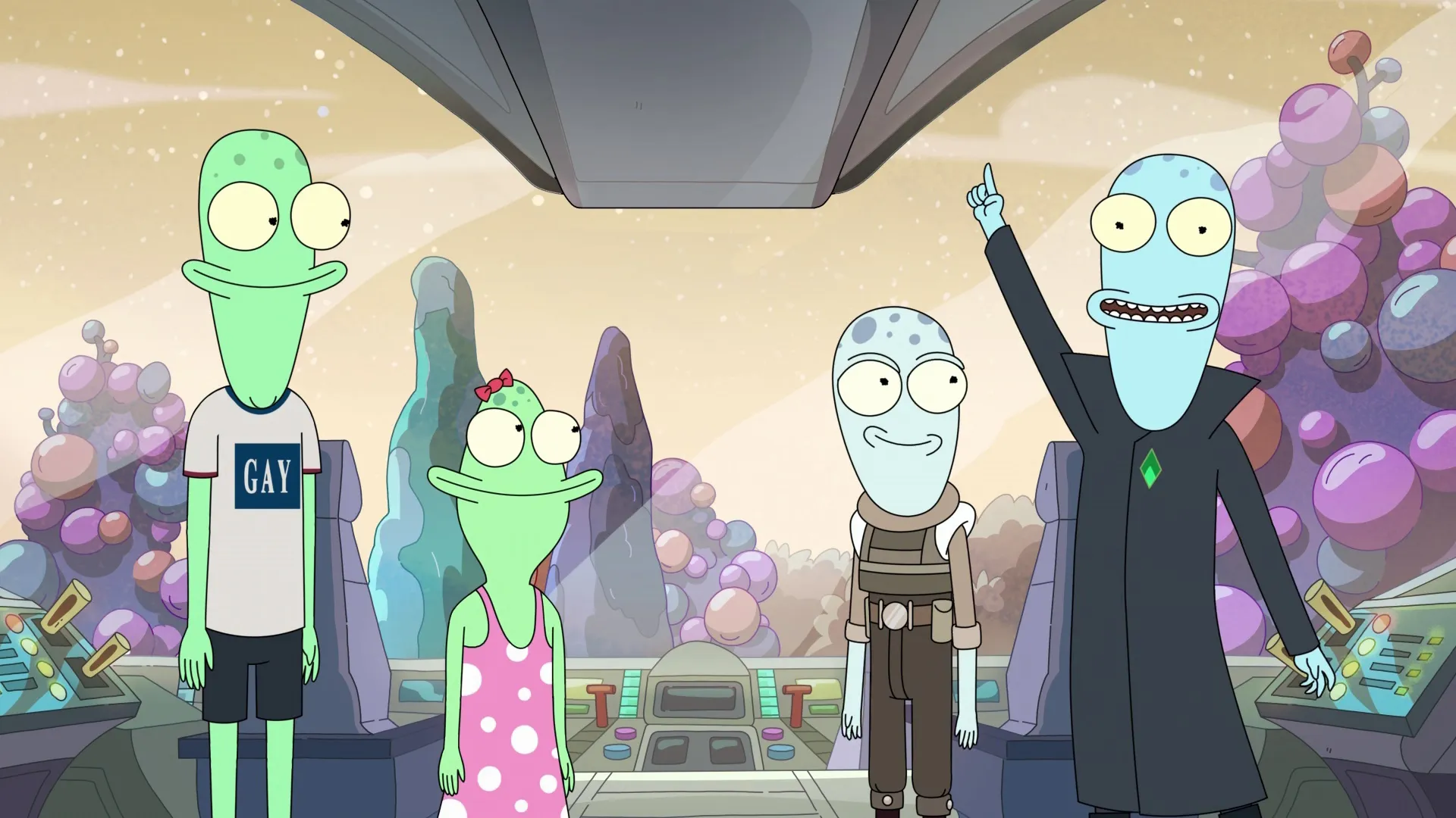 thumbnail - S5:E1 The Clervixian Dinner Helmets