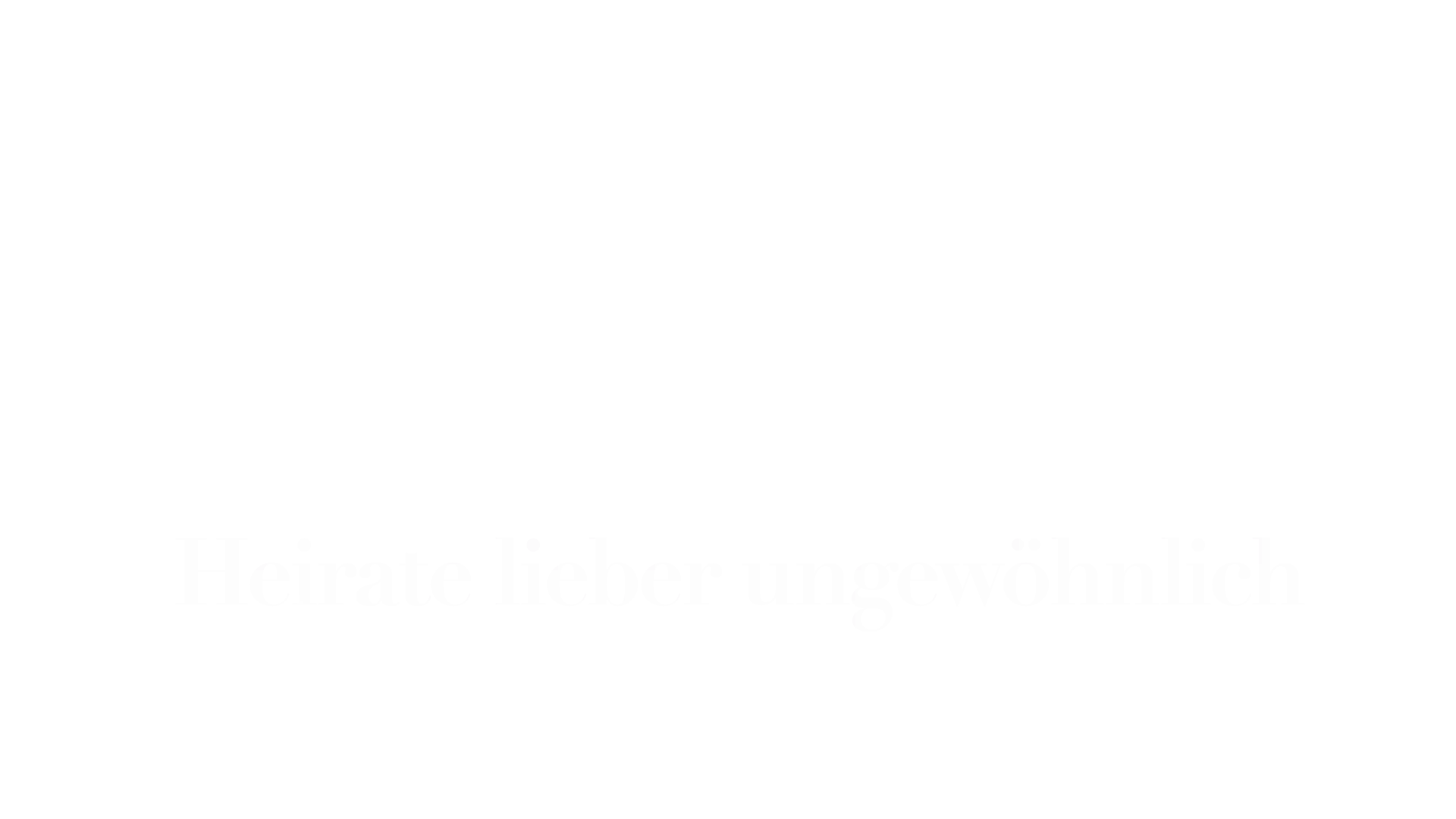 Confetti – Heirate lieber ungewöhnlich