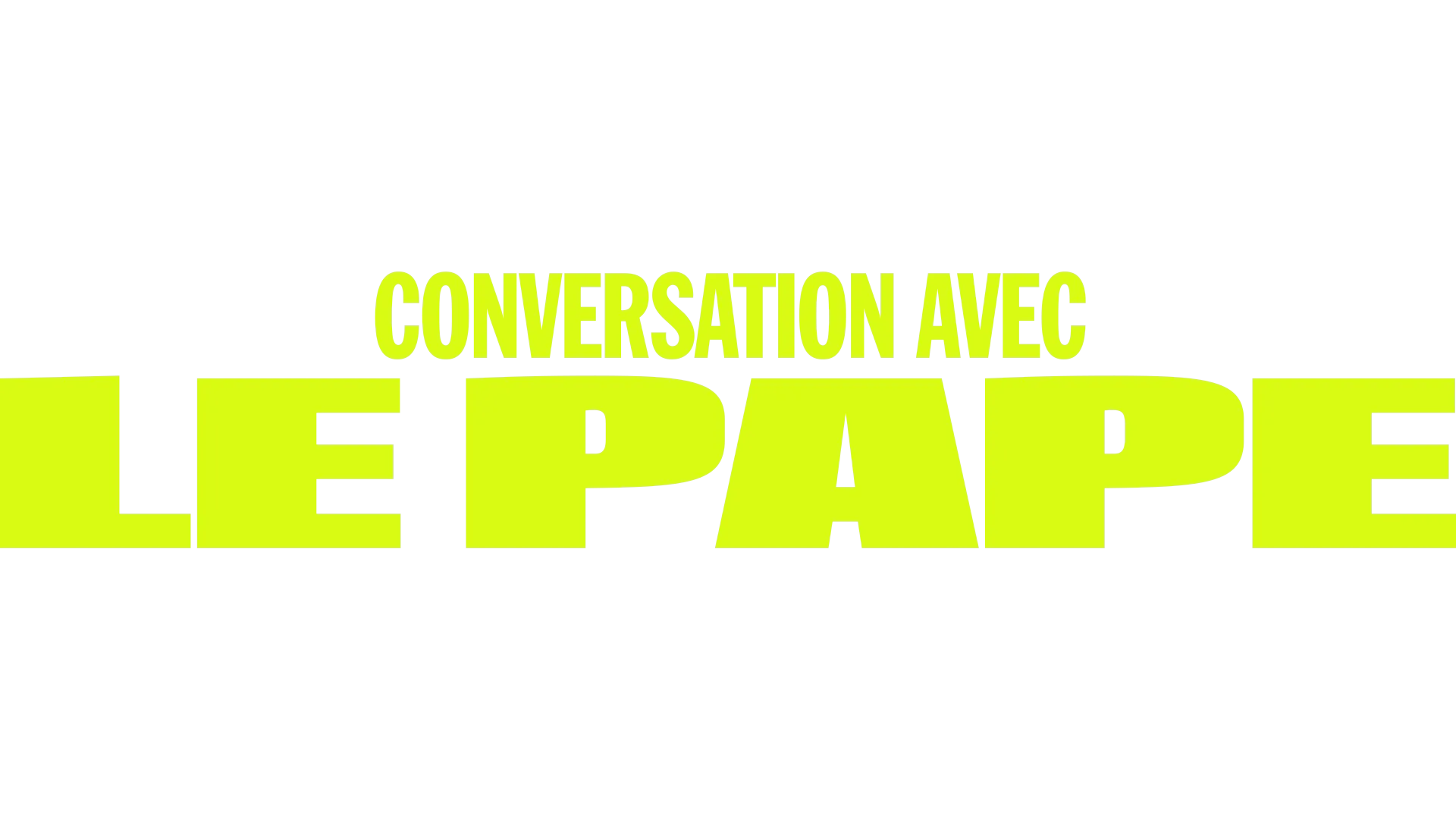 Conversation avec le Pape
