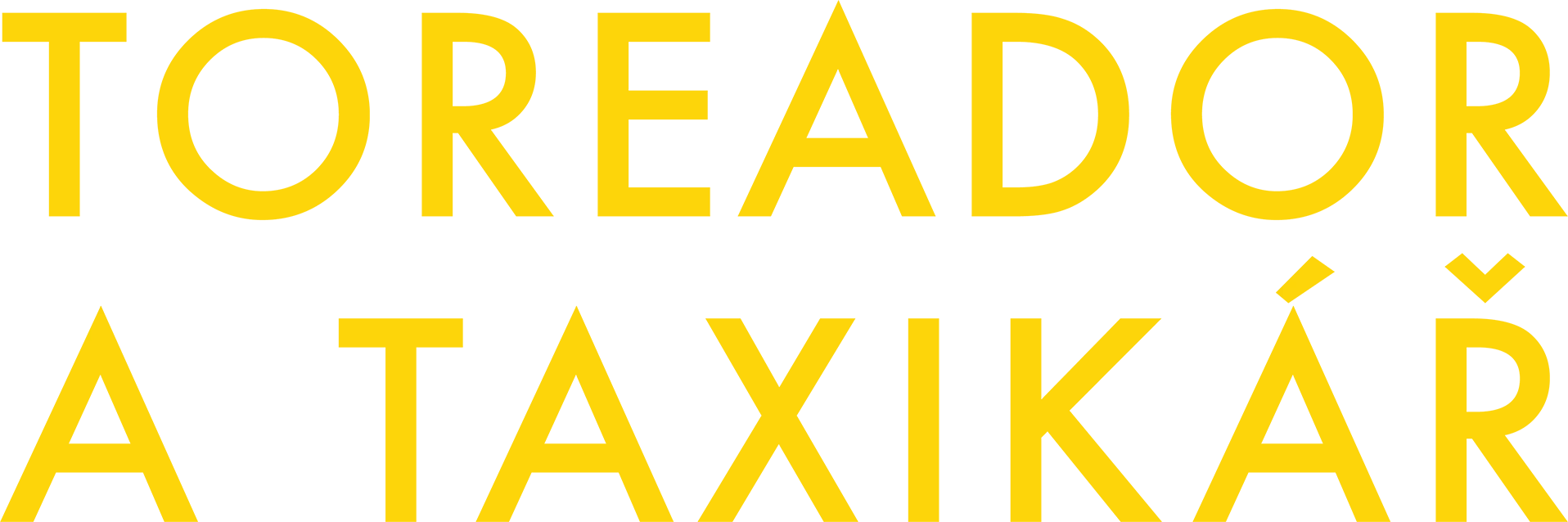 Toreador a taxikář