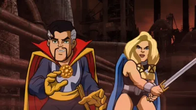 thumbnail - S1：第15話「インベイダー・フロム・ザ・ダーク・ディメンション！」