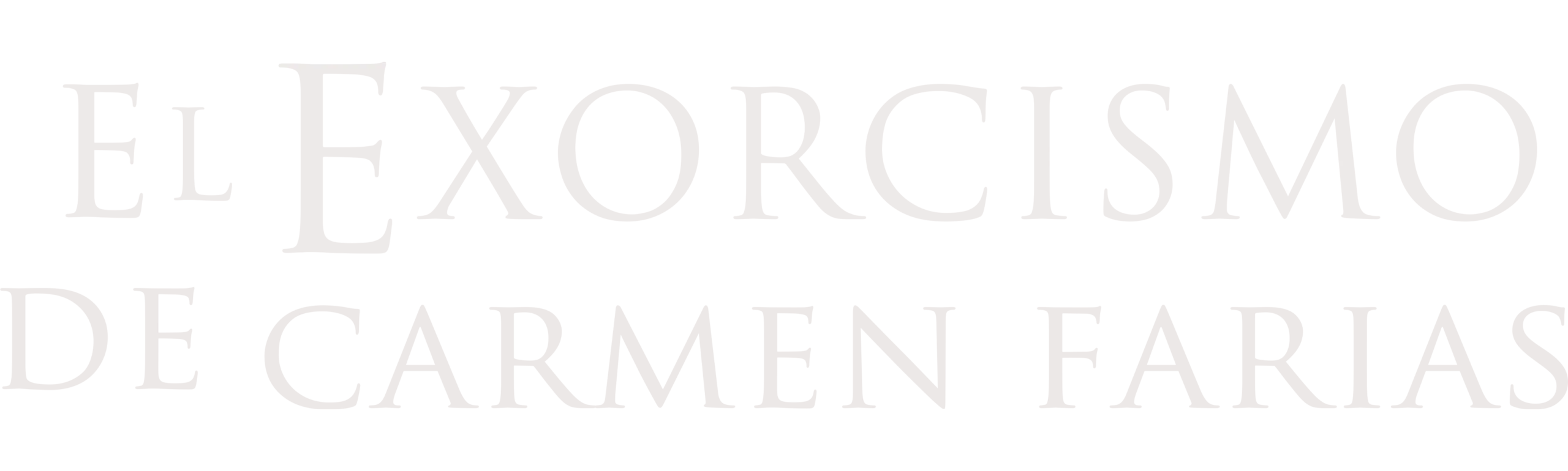 El exorcismo de Carmen Farías