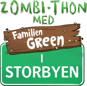 Zombi-Thon med Familien Green i storbyen