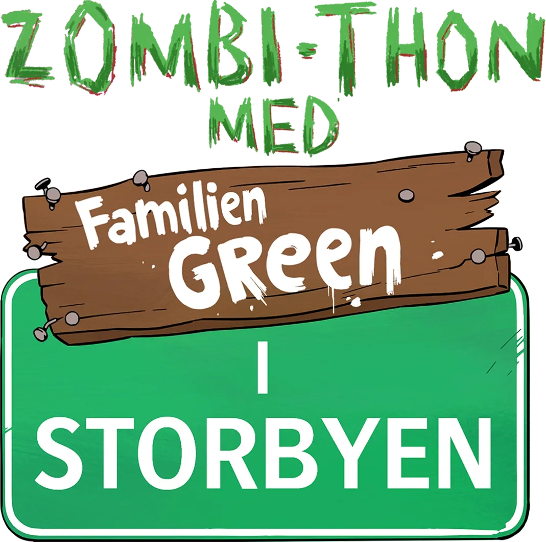 Zombi-Thon med Familien Green i storbyen