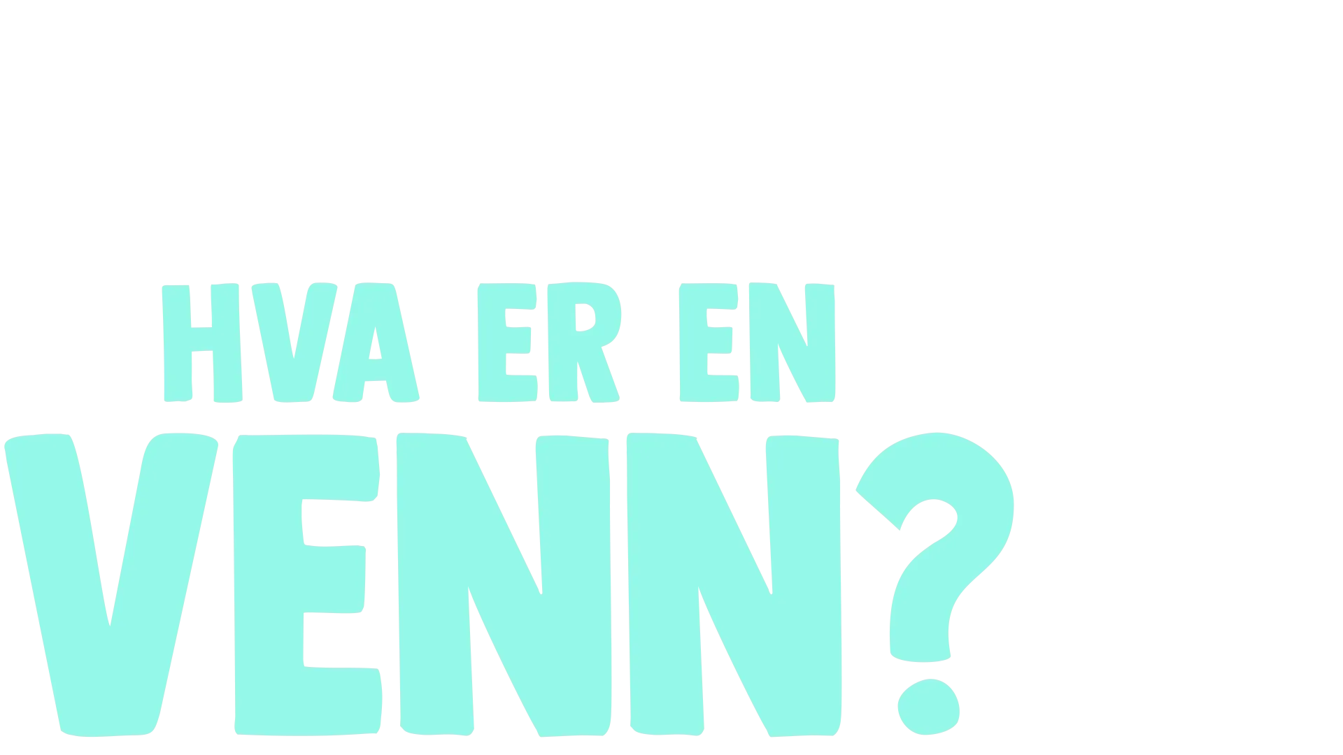 Gaffen har et spørsmål: Hva er en venn?