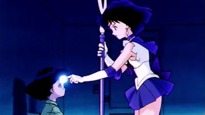 thumbnail - S5:E168 (Dub) Saturn Awakens: The Ten Sailor Guardians Unite