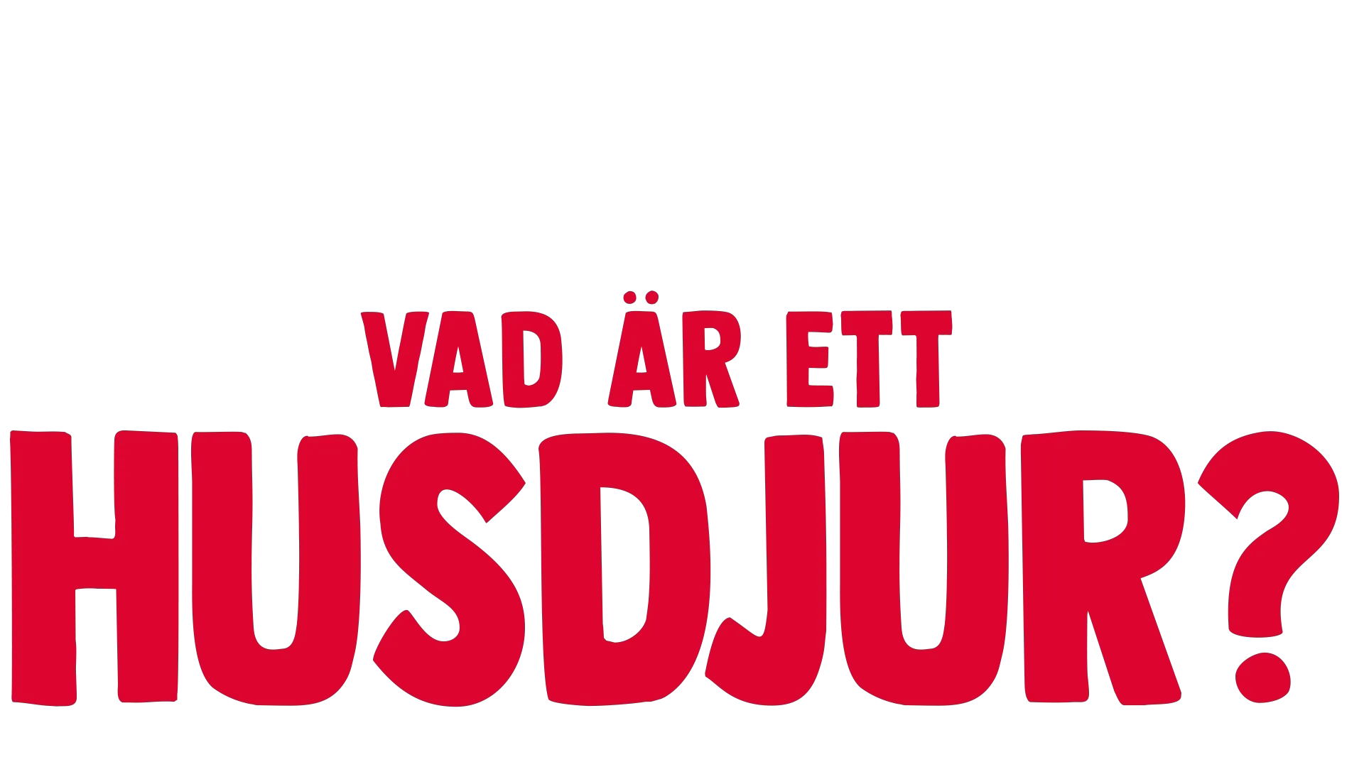 Gaffe ställer en fråga: Vad är ett husdjur?