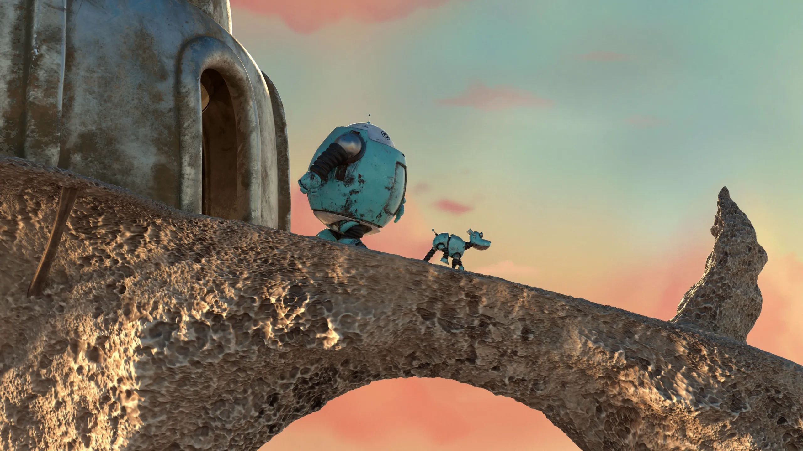 Robot and the Whale