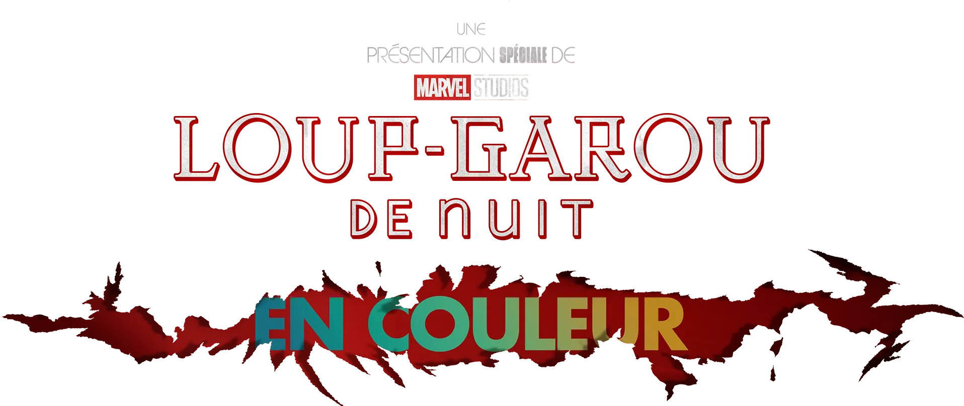 Loup-garou de nuit en couleur